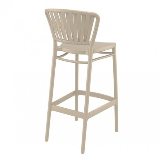 PORTOFINO 75εκ. ΣΚΑΜΠΟ TAUPE ΠΟΛ/ΝΙΟΥ 48x52x106εκ.