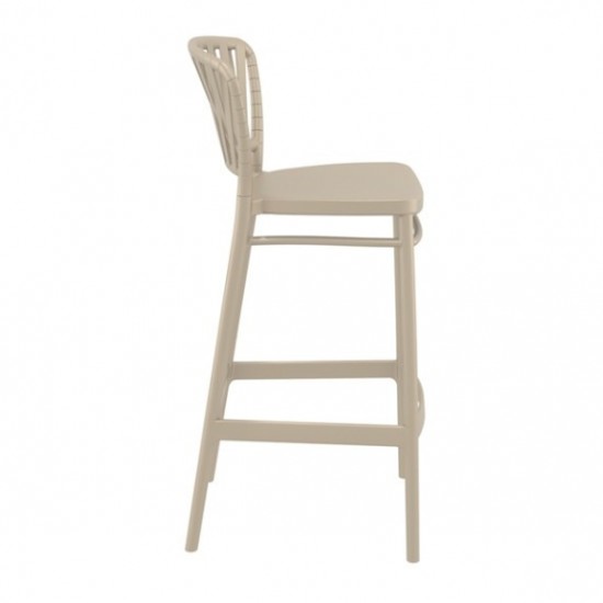 PORTOFINO 75εκ. ΣΚΑΜΠΟ TAUPE ΠΟΛ/ΝΙΟΥ 48x52x106εκ.