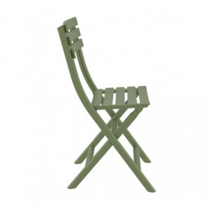 HELEN ΠΤΥΣ/ΝΗ OLIVE GREEN ΚΑΡΕΚΛΑ ΠΟΛ/ΝΙΟΥ 42x47x83εκ.