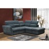 MONSERAT ΚΑΝΑΠΕΣ ΚΡΕΒΑΤΙ ΓΩΝΙΑ ΔΕΞΙΑ PETROL 254x224xH90cm MONSERAT ΚΑΝΑΠΕΣ ΚΡΕΒΑΤΙ ΓΩΝΙΑ ΔΕΞΙΑ PETROL 254x224xH90cm