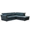MONSERAT ΚΑΝΑΠΕΣ ΚΡΕΒΑΤΙ ΓΩΝΙΑ ΔΕΞΙΑ PETROL 254x224xH90cm MONSERAT ΚΑΝΑΠΕΣ ΚΡΕΒΑΤΙ ΓΩΝΙΑ ΔΕΞΙΑ PETROL 254x224xH90cm