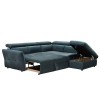 MONSERAT ΚΑΝΑΠΕΣ ΚΡΕΒΑΤΙ ΓΩΝΙΑ ΔΕΞΙΑ PETROL 254x224xH90cm MONSERAT ΚΑΝΑΠΕΣ ΚΡΕΒΑΤΙ ΓΩΝΙΑ ΔΕΞΙΑ PETROL 254x224xH90cm