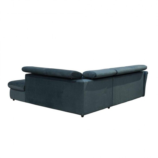 MONSERAT ΚΑΝΑΠΕΣ ΚΡΕΒΑΤΙ ΓΩΝΙΑ ΔΕΞΙΑ PETROL 254x224xH90cm MONSERAT ΚΑΝΑΠΕΣ ΚΡΕΒΑΤΙ ΓΩΝΙΑ ΔΕΞΙΑ PETROL 254x224xH90cm