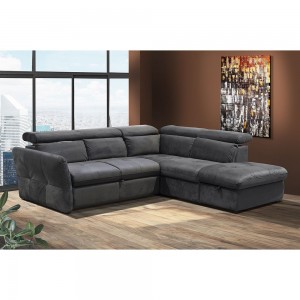 MONSERAT ΚΑΝΑΠΕΣ ΚΡΕΒΑΤΙ ΓΩΝΙΑ ΔΕΞΙΑ ΑΝΘΡΑΚΙ 254x224xH90cm MONSERAT ΚΑΝΑΠΕΣ ΚΡΕΒΑΤΙ ΓΩΝΙΑ ΔΕΞΙΑ ΑΝΘΡΑΚΙ 254x224xH90cm