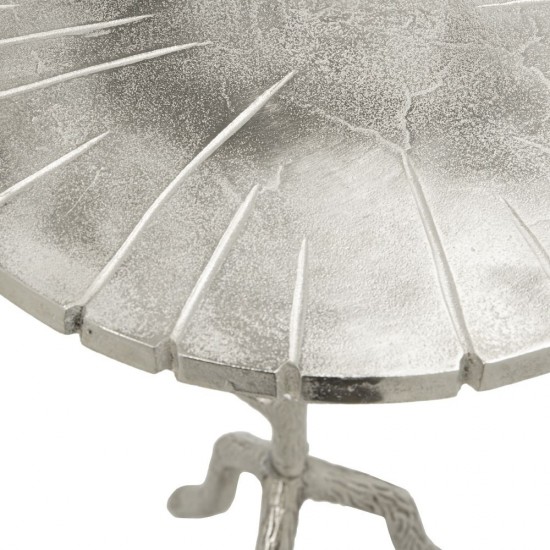 BIZARRE SIDE TABLE ΑΣΗΜΙ D45xH64cm