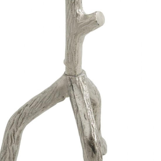 BIZARRE SIDE TABLE ΑΣΗΜΙ D45xH64cm