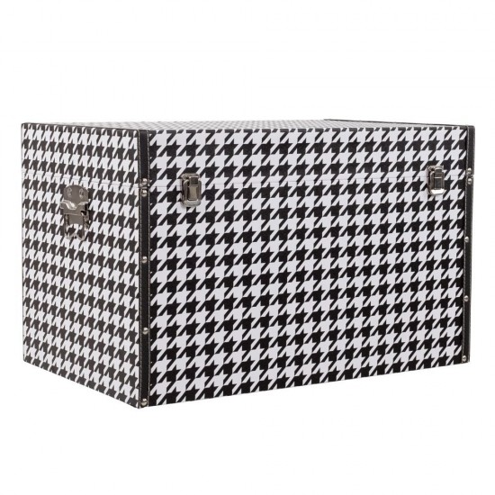 FERRE ΜΠΑΟΥΛΑ SET 4ΤΕΜ ΜΑΥΡΟ ΛΕΥΚΟ 64-56-48-40x40-34-28-20xH40-32-23-16cm