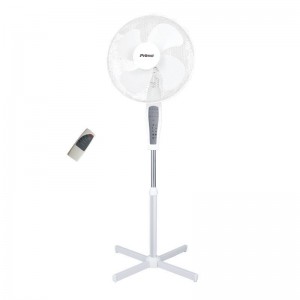 Ανεμιστήρας Ορθοστάτης 16'' 40εκ. Με Τηλεχειριστήριο Λευκός