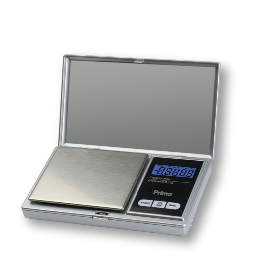 Ζυγαριά Ακριβείας Ψηφιακή 500g-0.01g Φωτιζόμενη οθόνη Silver