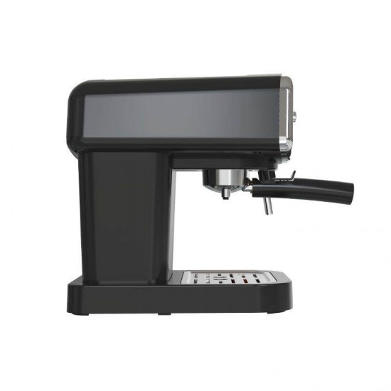 Μηχανή Καφέ Espresso Eco 19Bar Με αναλογικό καντράν θερμοκρασίας Μαύρη-Chrome