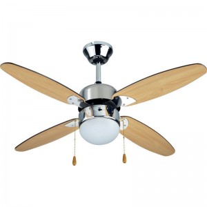 Ανεμιστήρας Οροφής 42'' 105εκ. 1Φως 4Φτερά Οξιά