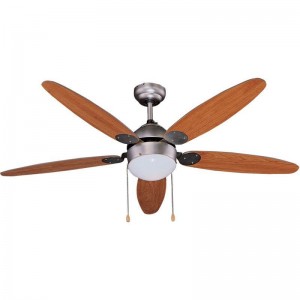 Ανεμιστήρας Οροφής 52'' 130εκ. 1Φως 5Φτερά Καφέ