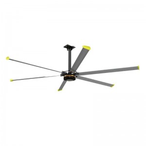 Ανεμιστήρας Οροφής Boreas III Βιομηχανικός 1000W 2200V AC Φτερά 6X5,5 Μέτρα