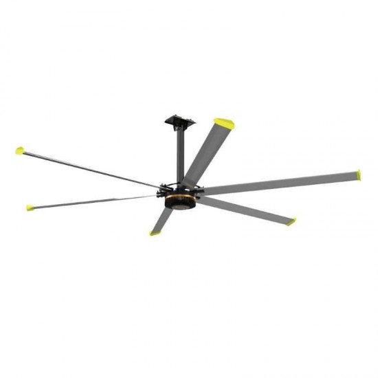 Ανεμιστήρας Οροφής Boreas III Βιομηχανικός 1000W 2200V AC Φτερά 6X5,5 Μέτρα