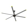 Ανεμιστήρας Οροφής Boreas III Βιομηχανικός 1000W 2200V AC Φτερά 6X5,5 Μέτρα