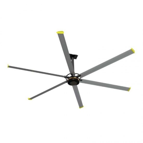 Ανεμιστήρας Οροφής Boreas III Βιομηχανικός 1000W 2200V AC Φτερά 6X5,5 Μέτρα
