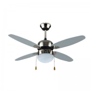 Ανεμιστήρας Οροφής 42'' 105εκ. 1Φως 4Φτερά Ασημί