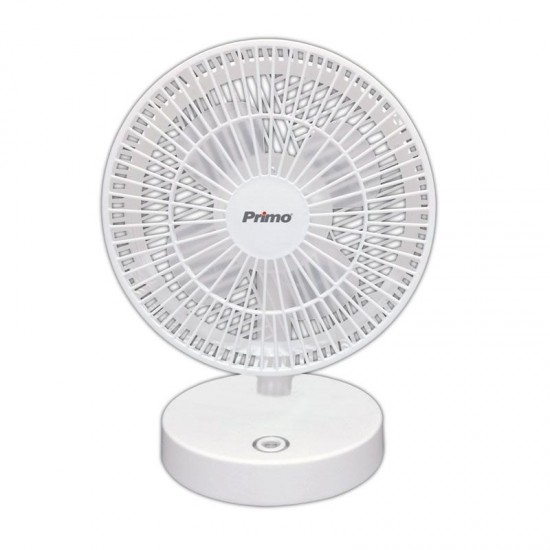 Ανεμιστήρας Mini 7'' 17εκ. Επαναφoρτιζόμενος Με USB Λευκός