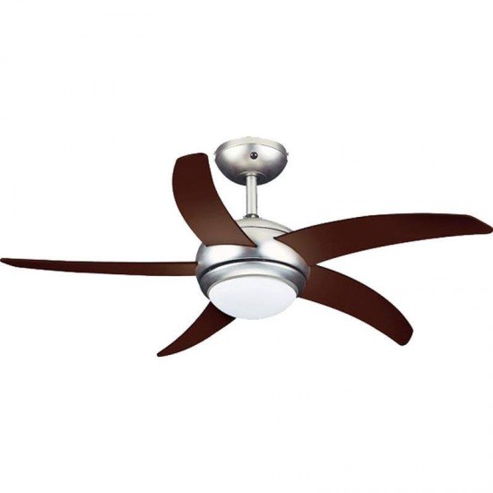 Ανεμιστήρας Οροφής 44'' 110εκ. Με Τηλεχειριστήριο 1Φως 5Φτερά Wenge