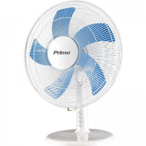 Ανεμιστήρας Επιτραπέζιος 16'' 40εκ. Λευκός-Μπλε