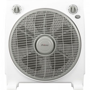 Ανεμιστήρας Box Fan 30εκ. Λευκός-Γκρι