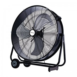 Ανεμιστήρας Δαπέδου 24'' 60εκ. Βιομηχανικός 124W Μαύρος