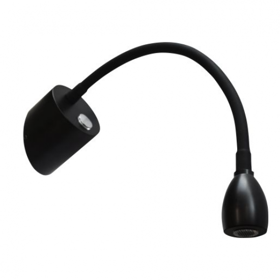 ΑΠΛΙΚΑ ΤΟΙΧΟΥ LED ΕΥΚΑΜΠΤΗ 3W 3000K