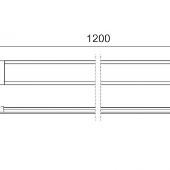 ΓΡΑΜΜΙΚΟ ΦΩΤΙΣΤΙΚΟ LED 36W 4000K
