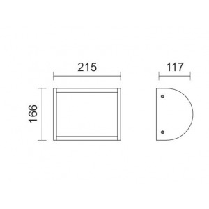 ΑΠΛΙΚΑ LED ΕΞΩΤΕΡΙΚΟΥ ΧΩΡΟΥ 10W 3000K
