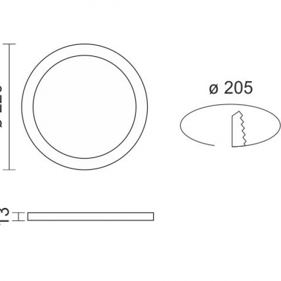 SLIM ΧΩΝΕΥΤΟ ΠΑΝΕΛ ΟΡΟΦΗΣ LED 18W 6000K ΑΛΟΥΜΙΝΙΟ ΛΕΥΚΟ