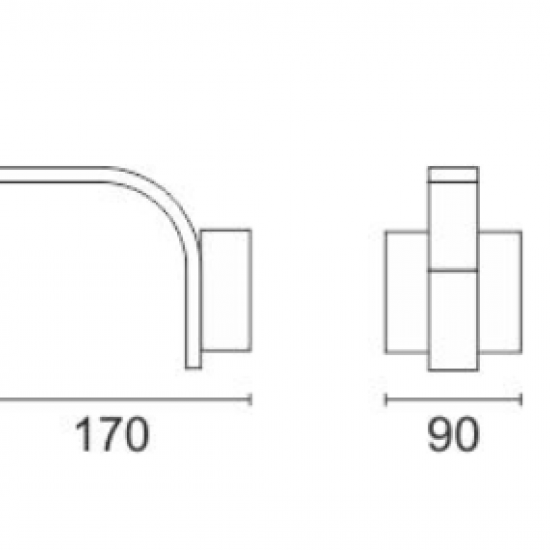 Umbrella Φωτιστικό Λουτρού