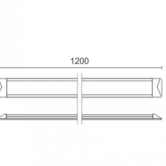 ΓΡΑΜΜΙΚΟ ΦΩΤΙΣΤΙΚΟ LED 60W 4000K