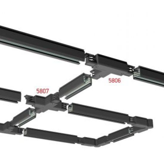 ΣΥΝΔΕΣΜΟΣ ΡΑΓΑΣ -Τ- ΑΛΟΥΜΙΝΙΟΥ ΜΑΥΡΟΣ