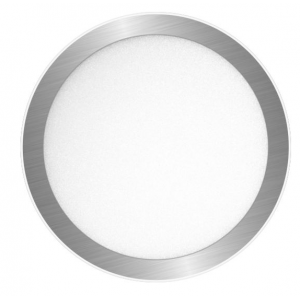 SLIM ΧΩΝΕΥΤΟ ΠΑΝΕΛ ΟΡΟΦΗΣ LED 18W 4000K ΑΛΟΥΜΙΝΙΟ ΝΙΚΕΛ ΜΑΤ