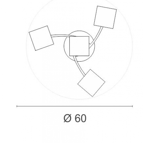 ΦΩΤΙΣΤΙΚΟ ΟΡΟΦΗΣ LED 16W 3000K