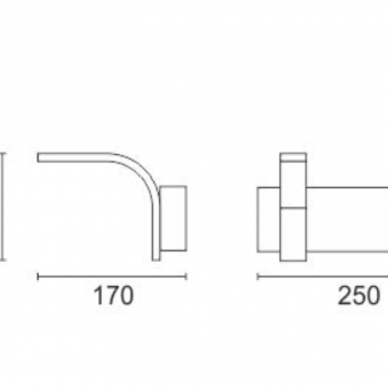 Umbrella Φωτιστικό Λουτρού 2X5W