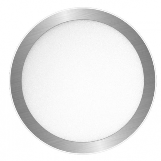 SLIM ΧΩΝΕΥΤΟ ΠΑΝΕΛ ΟΡΟΦΗΣ LED 18W 6000K ΑΛΟΥΜΙΝΙΟ ΝΙΚΕΛ ΜΑΤ