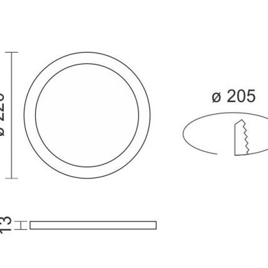 SLIM ΧΩΝΕΥΤΟ ΠΑΝΕΛ ΟΡΟΦΗΣ LED 18W 6000K ΑΛΟΥΜΙΝΙΟ ΝΙΚΕΛ ΜΑΤ