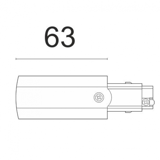 ΣΥΝΔΕΣΜΟΣ ΡΕΥΜΑΤΟΣ ΑΛΟΥΜΙΝΙΟΥ ΛΕΥΚΟΣ