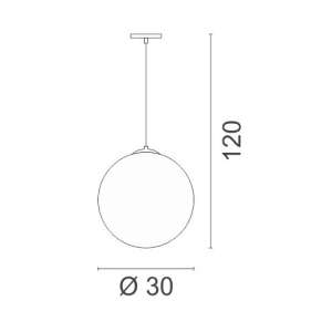 Noni Κρεμαστό Μονόφωτο Φωτιστικό