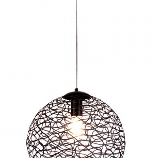 Black Κρεμαστό Μονόφωτο Φωτιστικό