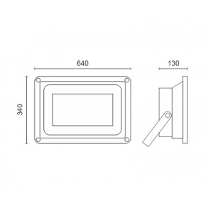 ΠΡΟΒΟΛΕAΣ LED SMD 400W 6000K