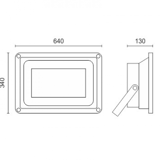ΠΡΟΒΟΛΕAΣ LED SMD 400W 6000K