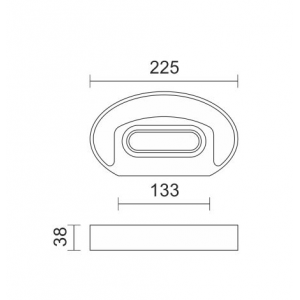 ΑΠΛΙΚΑ LED ΕΞΩΤΕΡΙΚΟΥ ΧΩΡΟΥ 6W 4000K