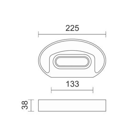 ΑΠΛΙΚΑ LED ΕΞΩΤΕΡΙΚΟΥ ΧΩΡΟΥ 6W 4000K