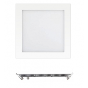 NIA ΧΩΝΕΥΤΟ ΛΕΠΤΟ LED ΟΡΟΦΗΣ 24W 4000K ΑΛΟΥΜΙΝΙΟ ΛΕΥΚΟ