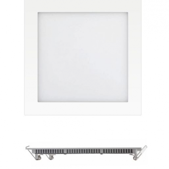 NIA ΧΩΝΕΥΤΟ ΛΕΠΤΟ LED ΟΡΟΦΗΣ 24W 4000K ΑΛΟΥΜΙΝΙΟ ΛΕΥΚΟ