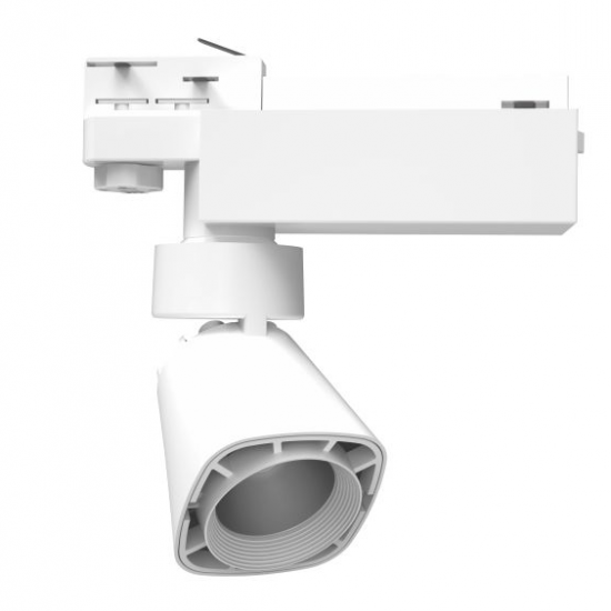 SPOT ΡΑΓΑΣ LED ΡΥΘΜΙΖΟΜΕΝΟ ΑΛΟΥΜΙΝΙΟ ΛΕΥΚΟ 12W 3000K