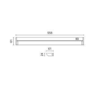ΓΡΑΜΜΙΚΟ LED 10W 4000K