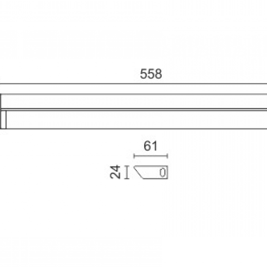 ΓΡΑΜΜΙΚΟ LED 10W 4000K